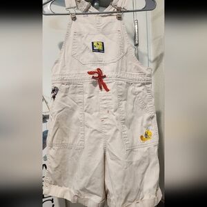 Y2K Vintage Warner Bros. Looney Tunes Classic Collection Overalls